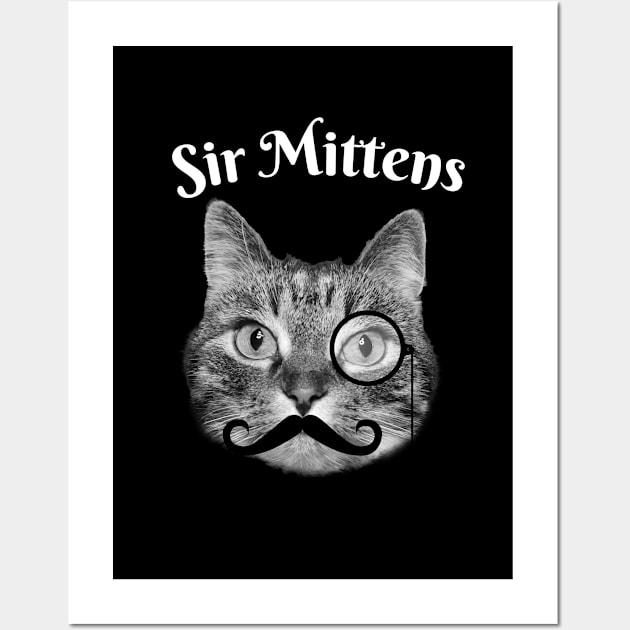 Sir Mittens Wall Art by Purrfect